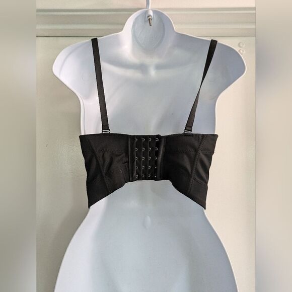 Rhinestone Bustier Crop Top - Picture 5 of 5